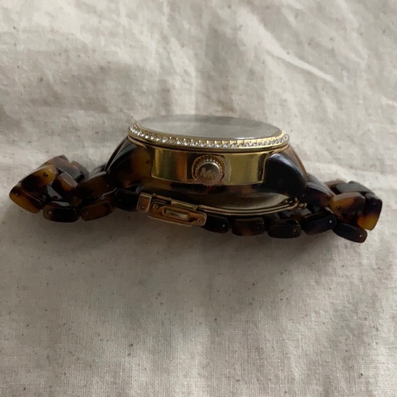 MICHAEL Michael Kors Ritz Crystal Index Multi-Function Water Resistant SS Watch - Picture 10 of 12